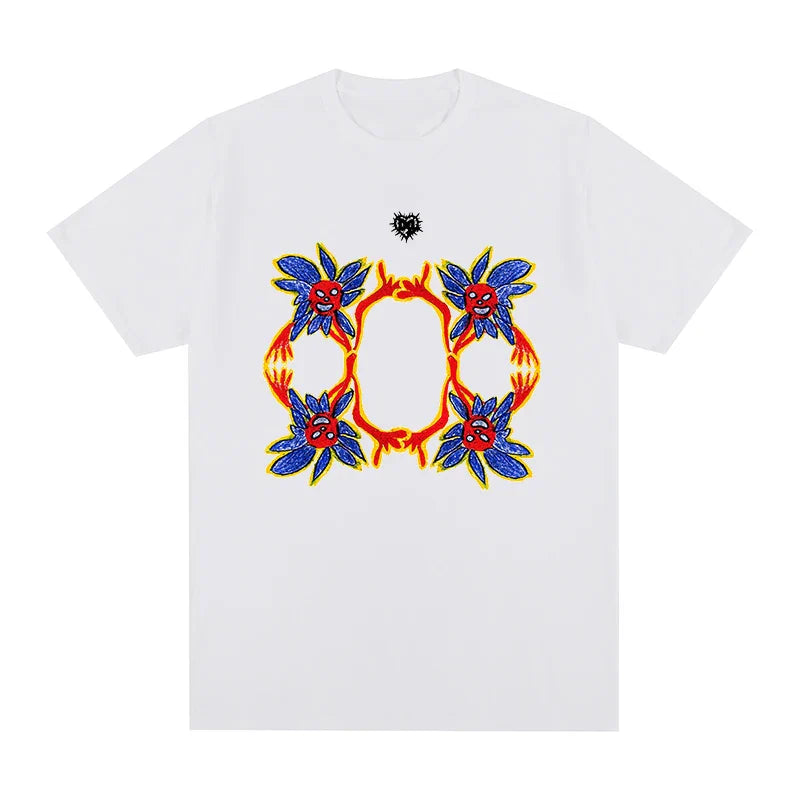 Bladee 333 Hip Hop Cotton T-Shirt for Men