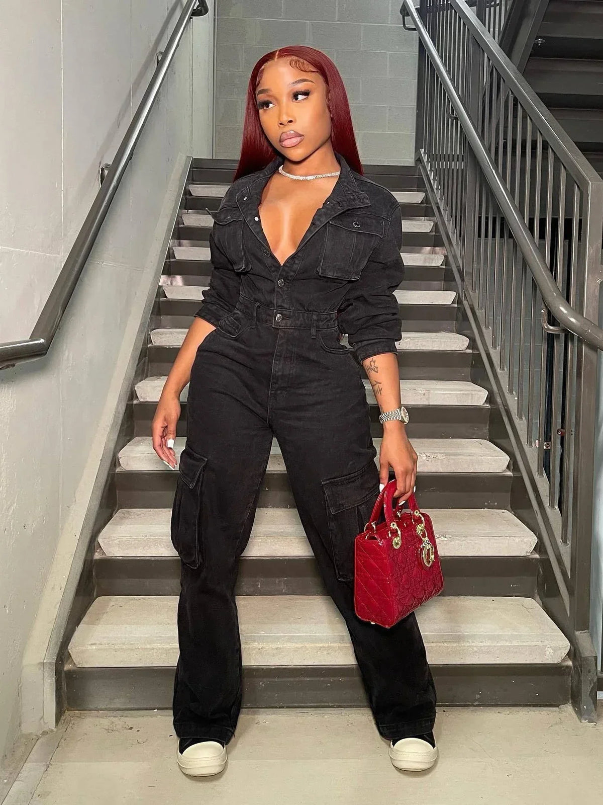 Wishlist Black Jumpsuit
