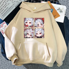 Kawaii Astarion Hoodie: Vintage Charm for Aesthetic Fashionistas