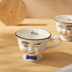 Retro Coffee Cup Breakfast Tea