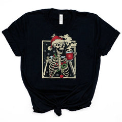 Inside Skeleton Christmas Women T-Shirt