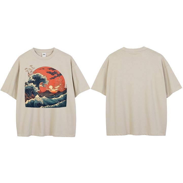Level Up Your Fashion Game with Our Stylish Harajuku Streetwear Cotton T-Shirt