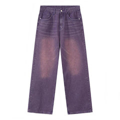 Korean Style New Vintage Straight Wide Leg Pants for Men
