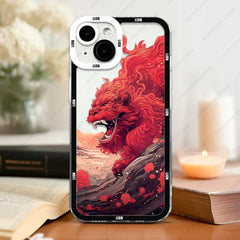 Soft Lion iPhone Case: Stylish Cover