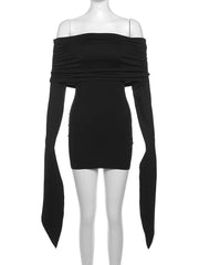 Slashes Clay Mini Dress