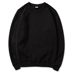 Men Hoodies Sweatshirts Pullovers Streetwear O-Neck Casual