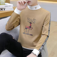 Jacket men handsome harajuku clothing autumn and winter