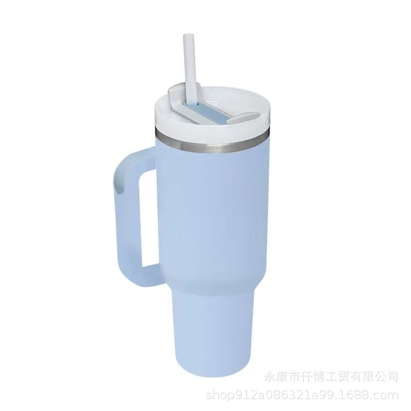 Stainless Steel Mug Coffee Cup Thermal  Mugs Thermos Tumbler with Handle