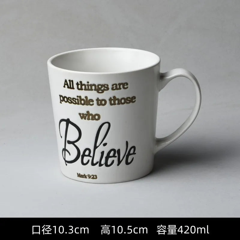Creative Retro Household Water Coffee Micro-defective Ceramic Cup Personality Trend Mug Japanese