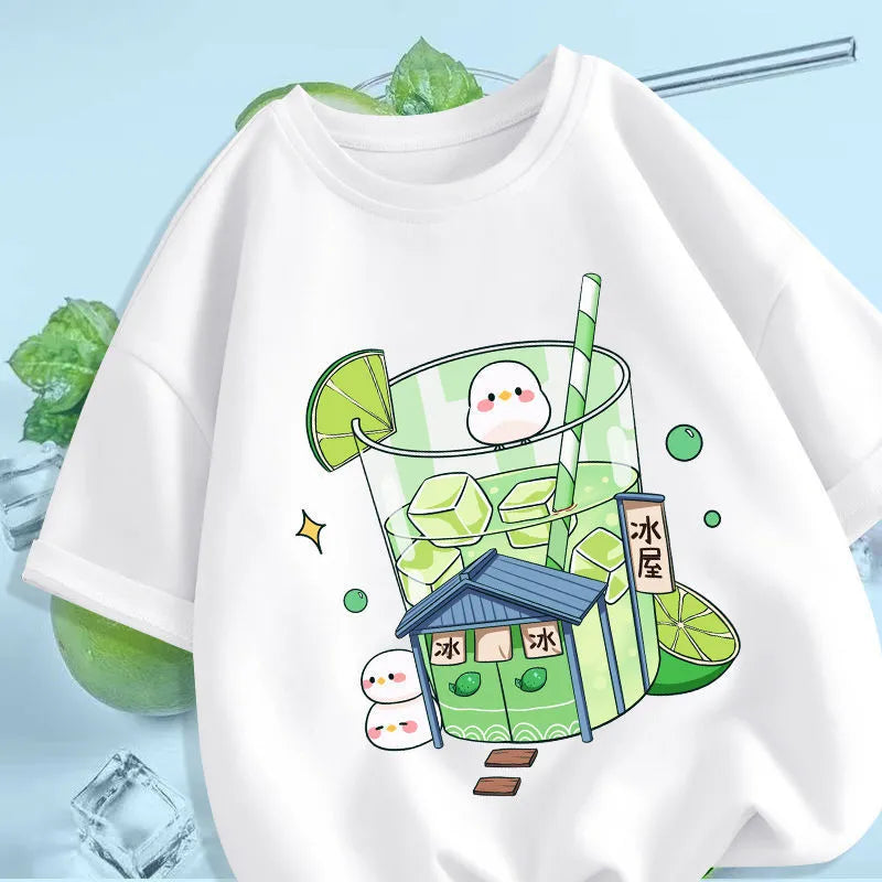 Casual Women Streetwear Fashion Tee