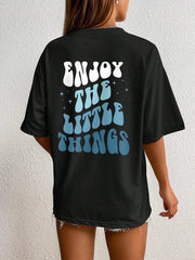 Street Hip Hop Letter Print Women's T-Shirt