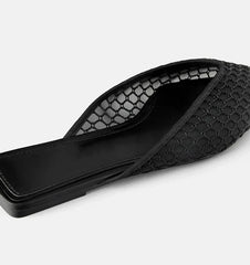 Pointed Toe Mesh Dreaming Flats