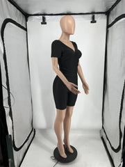 Bar Set High Two Piece Shorts Set