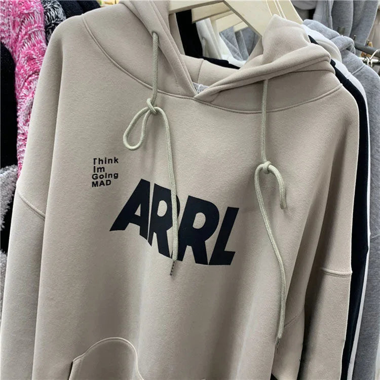 Lux Winter Collection Thick 100% Cotton Hoodies for Women Oversized Style Street