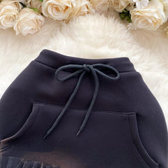 Ruffle Me Up Mini Skirt