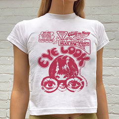 Y2K Sexy Slim Short Sleeve Round Neck Crop Top