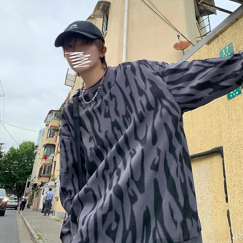 Streetwear Oversized Hoodies 2024 Harajuku Fashiosn Sweatshirts Oversized Hip Hop Vintage