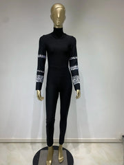 Sparkle And Shine Black Jumpsuit