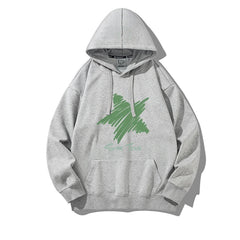 Star-YRYT Women's Vintage Hoodie Print Drawstring