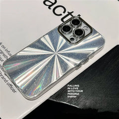Cute Glitter Aurora Laser Phone Case For iPhone