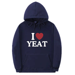 Yeat Graphic Print Hoodie