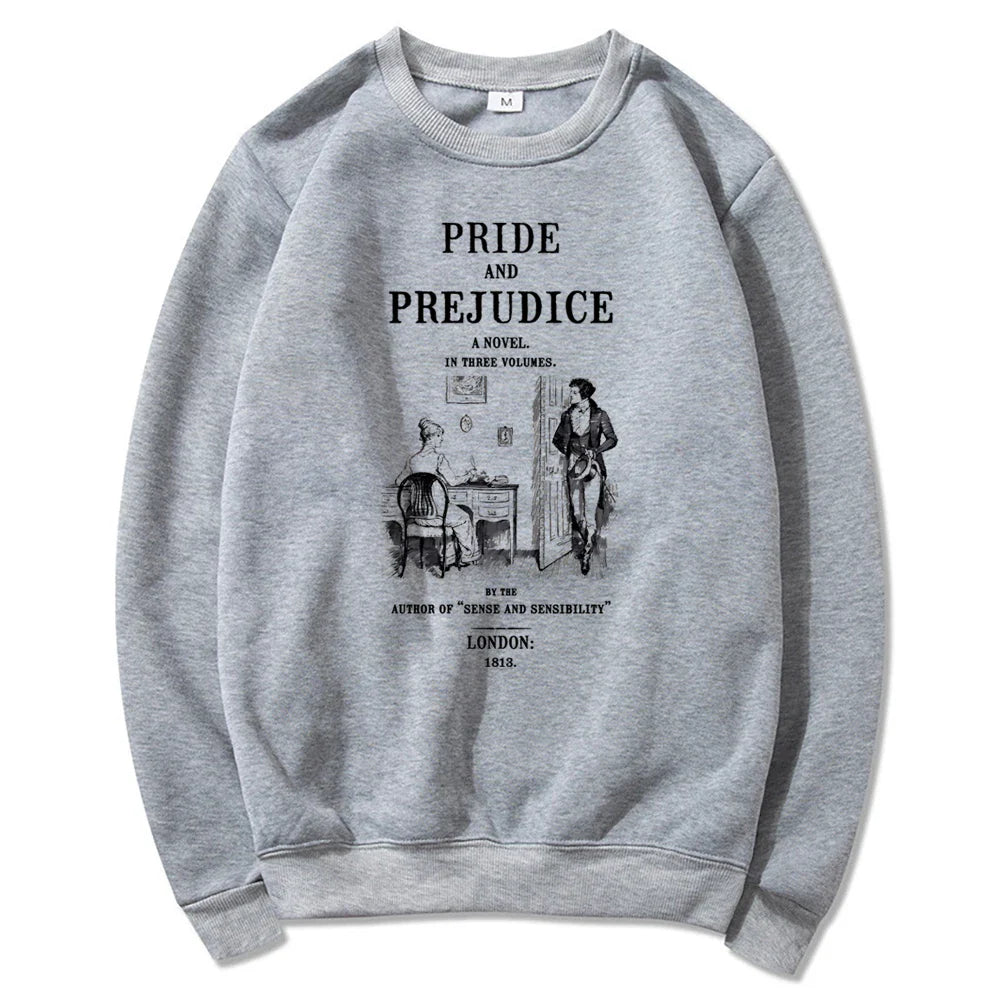 Pride and Prejudice Sweatshirt Casual Pullovers