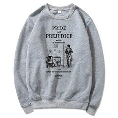 Pride and Prejudice Sweatshirt Casual Pullovers