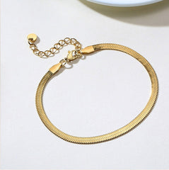 Gold Snake Chain Anklet