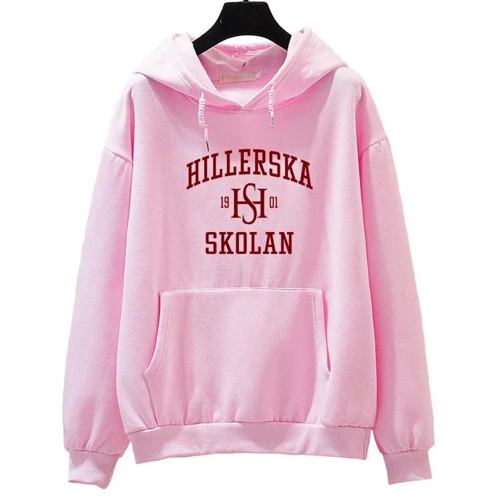 Young Royals Letter Print Clothes Autumn Winter Long Sleeve Sweatshirt