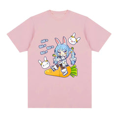 Hololive English VTuber Usada Pekora T-shirt: Kawaii Rabbit Tee