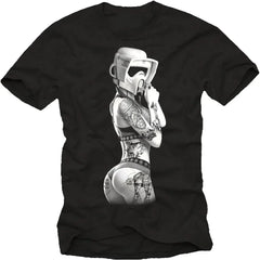 Camiseta Vintage Tattoo Star Storm Tropper Fot Womens