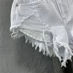 White Ocean Blvd Low Rise Shorts