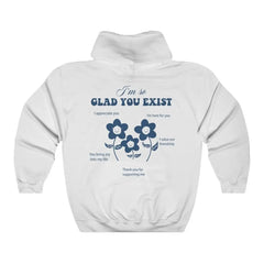 I'm So Glad You Exist Hoodie Retro Women Pullovers