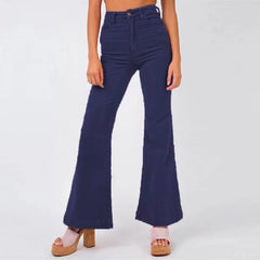 Classic Corduroy Cotton  Jeans Women