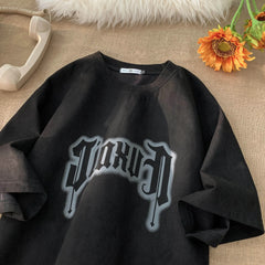 2024 Letter Printed Men Tshirt