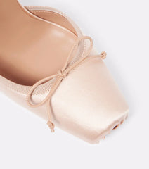 Never Let Me Down Satin Ankle Strap Heels