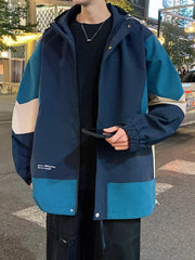 2024 New Spring Men's Casual Jackets Korean Fashion Oversized Unisex Windbreaker