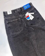 Y2K Hip Hop Gothic Cartoon Baggy Jeans Men's
