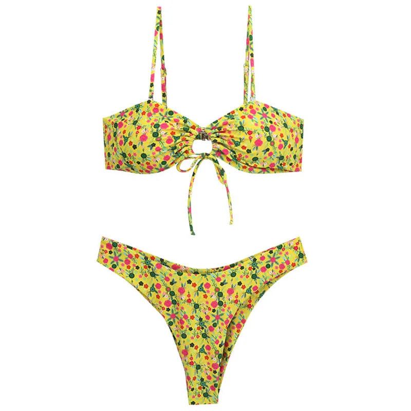 Bikini Set Women Biquini Suit Two Pieces 2024 Swimwear Sexy