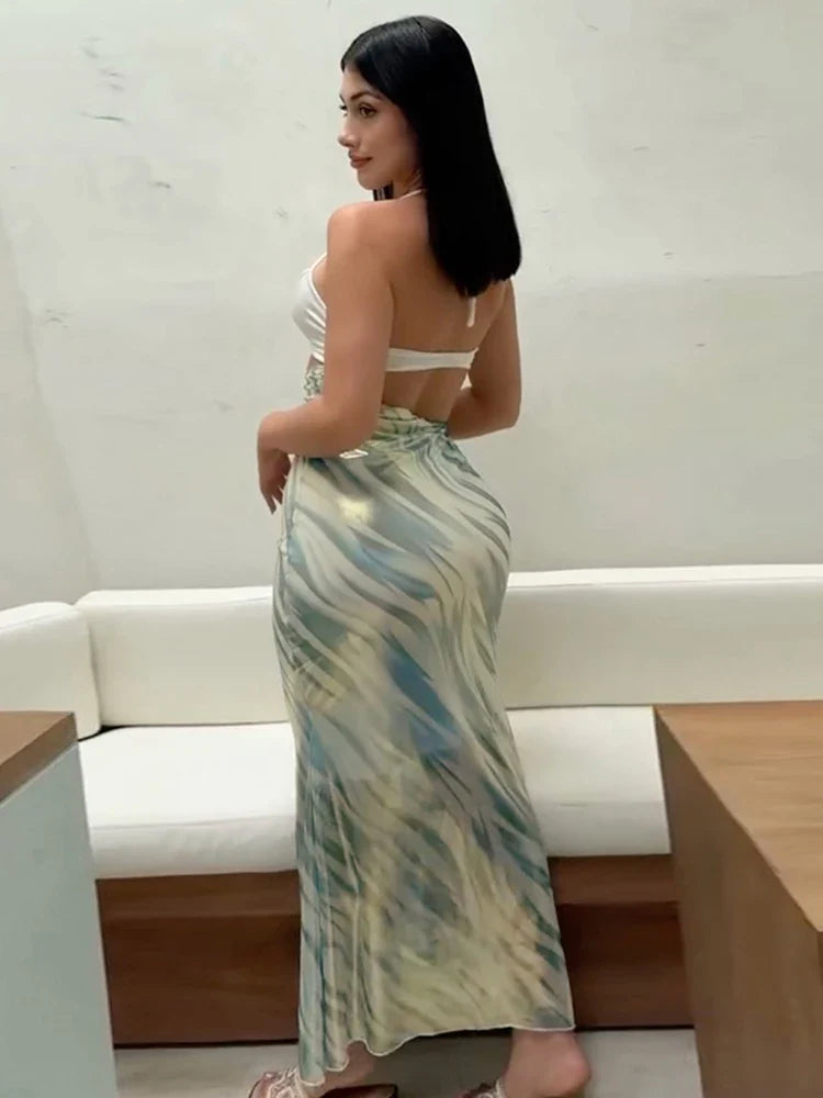 Starfish Knot Maxi Dress