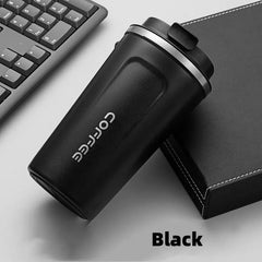 Stainless Steel Travel Coffee Mug Leak-Proof Vacuum Flask