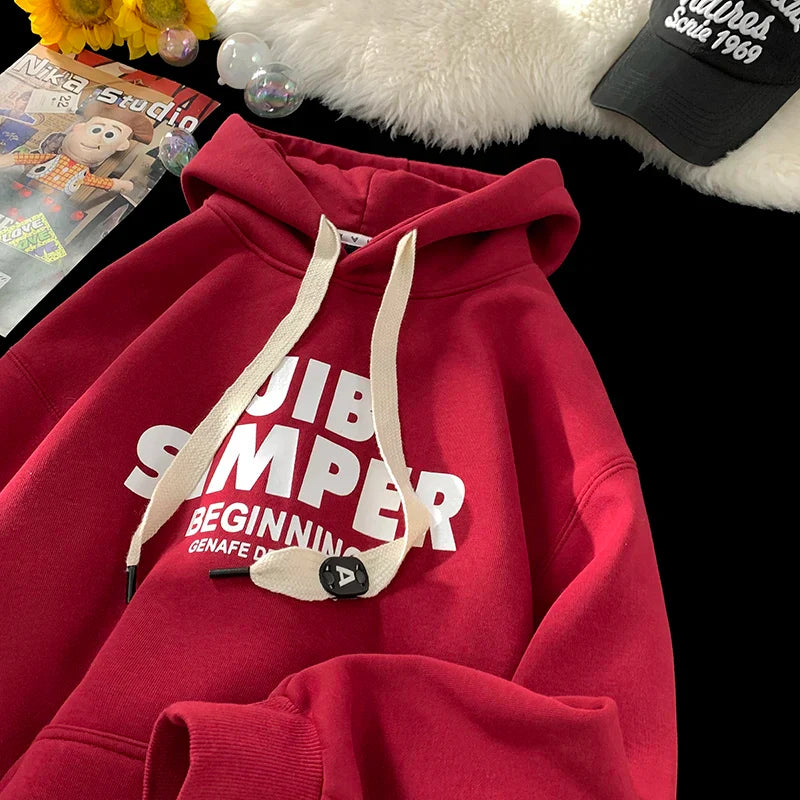 Men's Hoodies Comfortable Pullovers Hooded Sweatshirt Classic