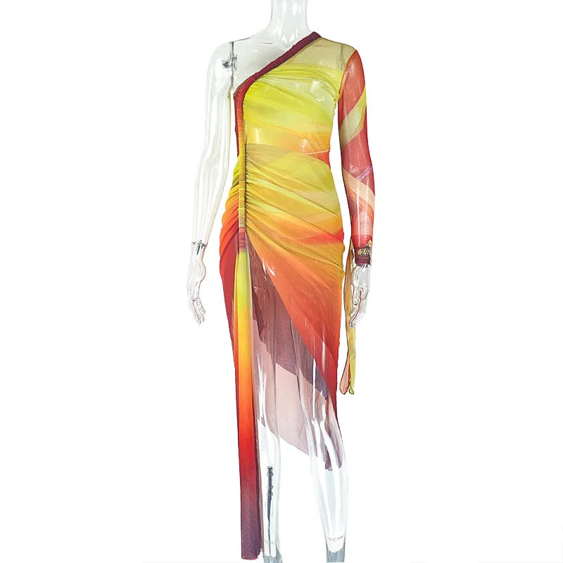 Nana One Shoulder Dress