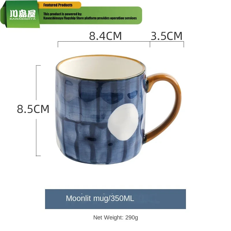 Ceramic Mugs Style High Beauty Drinking Cute Office Home Coffee Cup