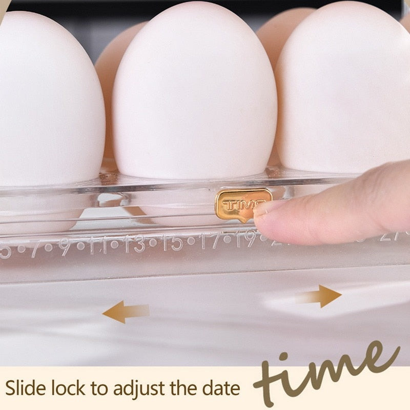 EggHolderâ„?- Egg storage box with three layers - 1+1 FREE
