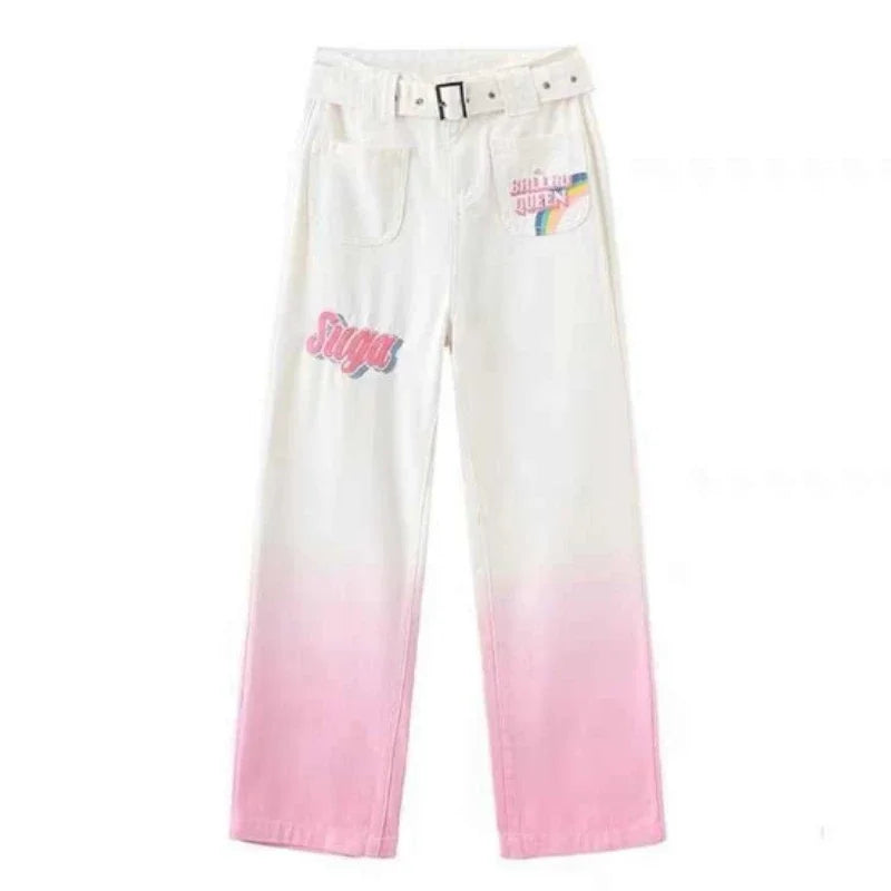 Chic Pink Retro Pants: Embrace Spring Style