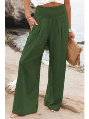 Chic and Comfy: Spring Cotton Linen Wide Leg Pants for Effortless Style