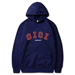 Korean Style Letter Print Hoodie Autumn Hip Hop Streetwear