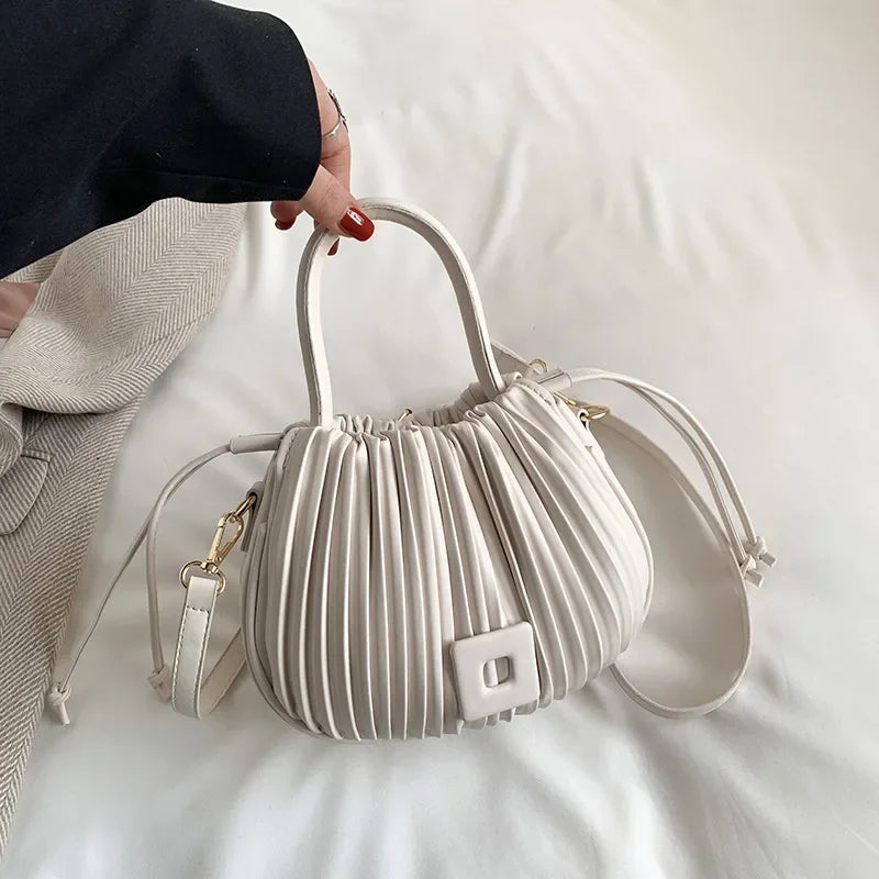 Just Doing Me Crossbody Drawstring Purse
