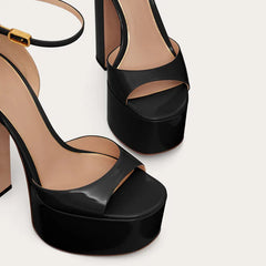 Staying Awhile Platform Heels